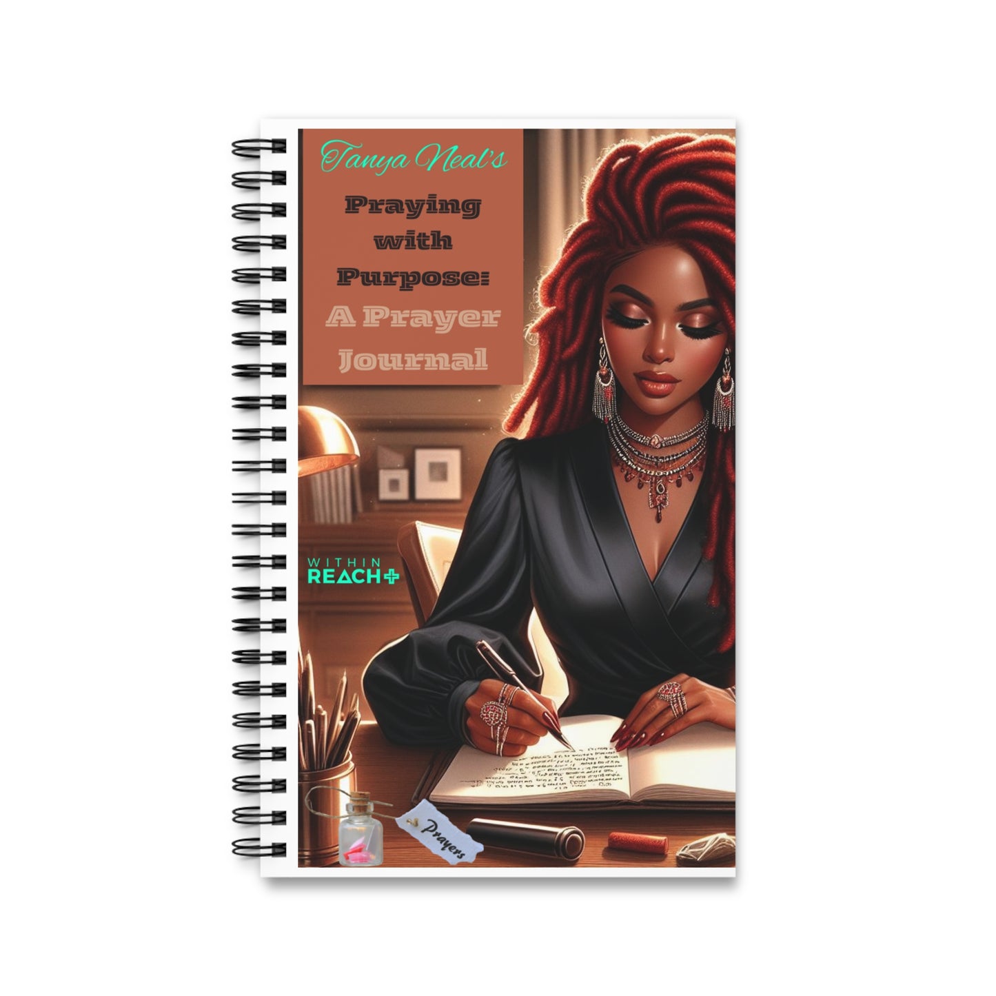 Tanya Neal's Praying With Purpose, Praying Spiral Journal (EU)