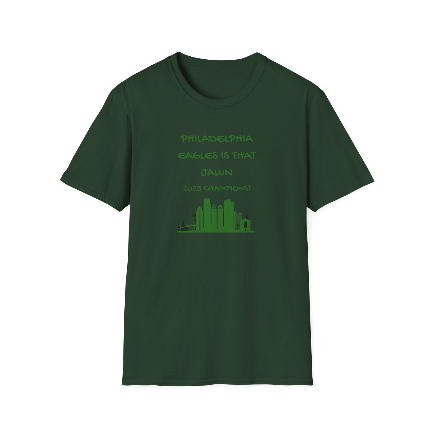 Philadelphia Eagles Is That Jawn 2025 Champions Unisex Softstyle T-Shirt - Celebrate the Win in Style!