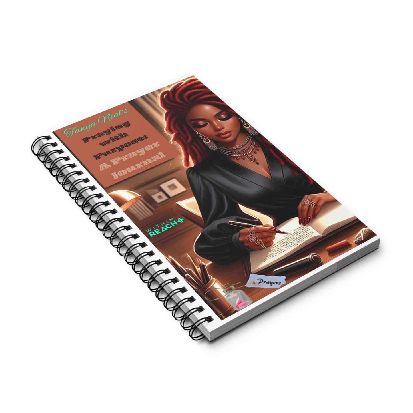 Tanya Neal's Praying With Purpose, Praying Spiral Journal (EU)