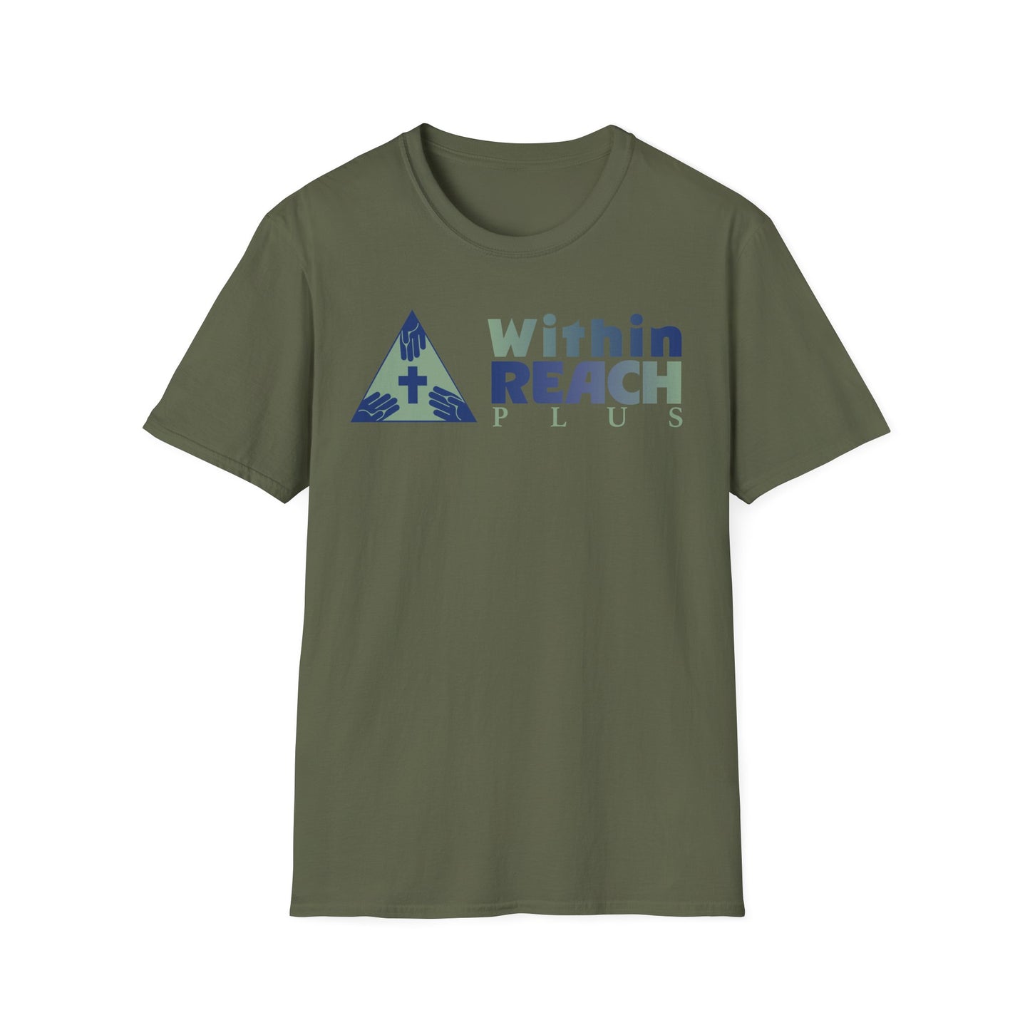 Within Reach Plus Unisex Softstyle T-Shirt - Inspirational Graphic Tee for Everyday Wear