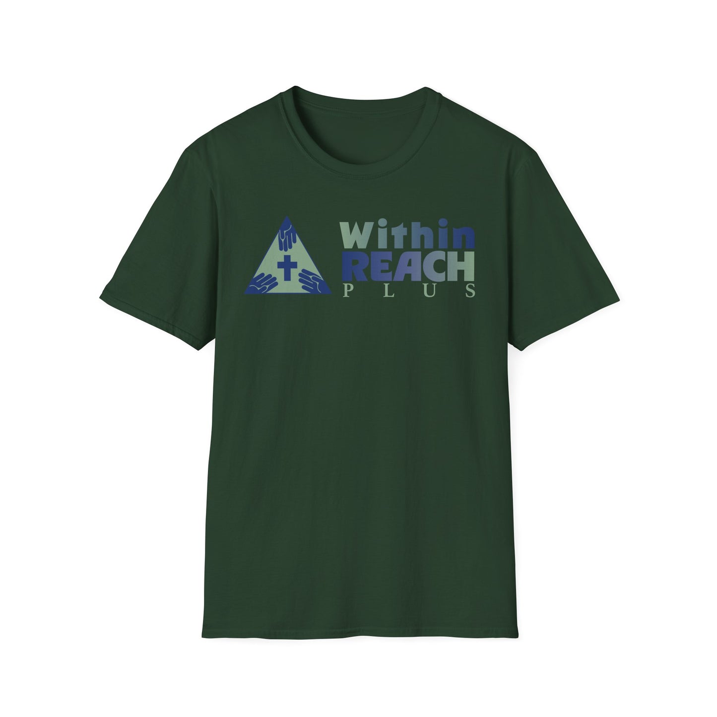 Within Reach Plus Unisex Softstyle T-Shirt - Inspirational Graphic Tee for Everyday Wear