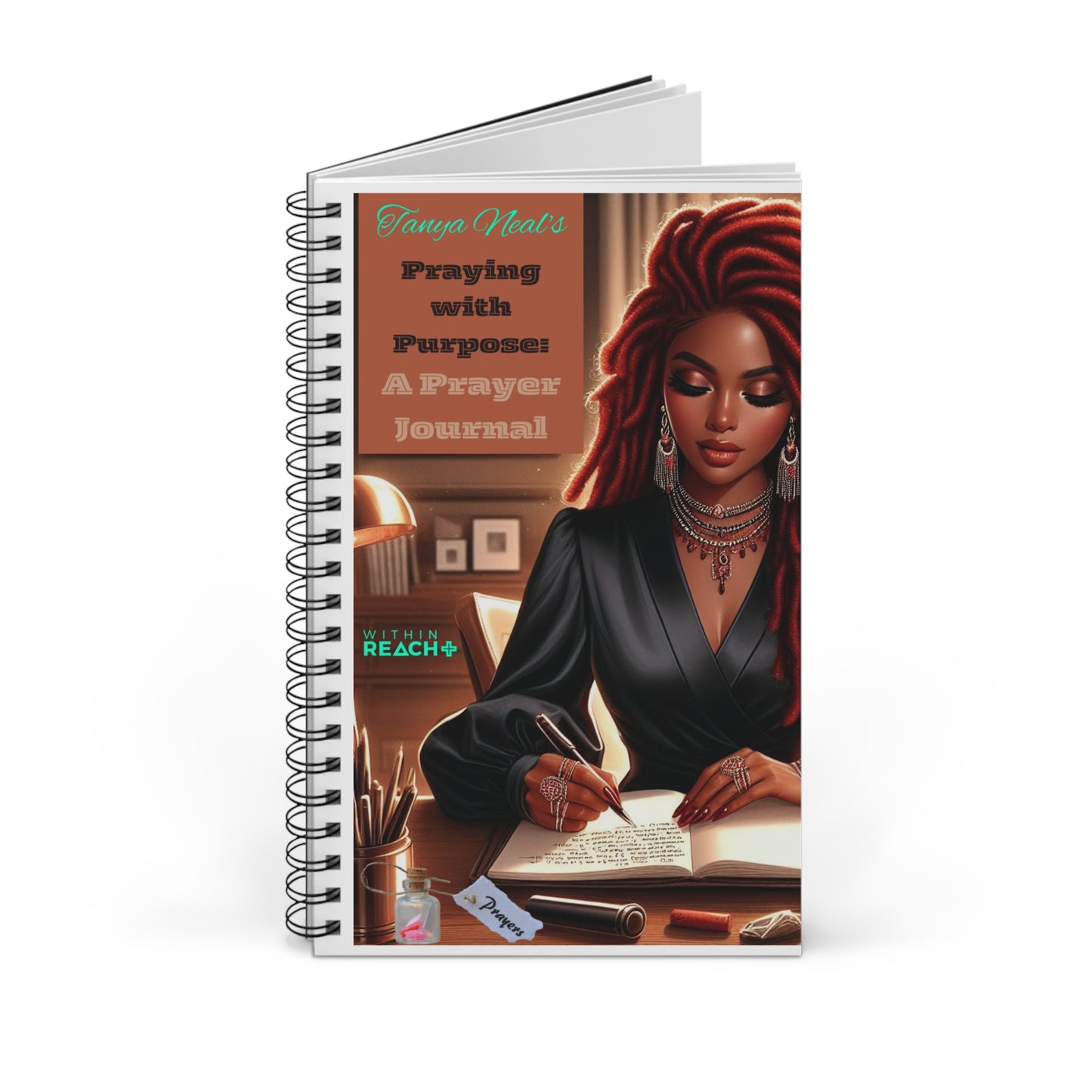 Tanya Neal's Praying With Purpose, Praying Spiral Journal (EU)