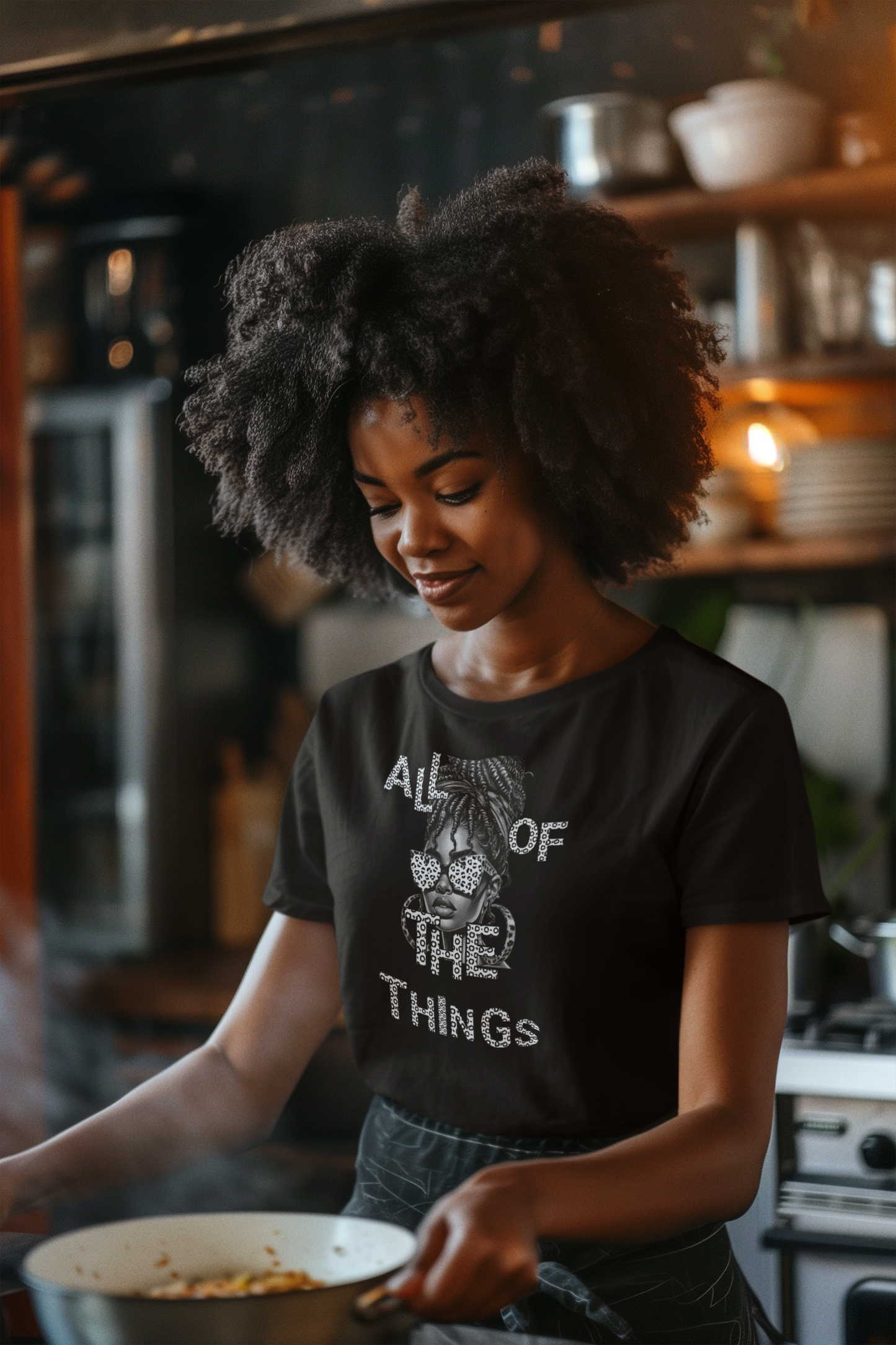 Black and White Leopard Print All of the Things Unisex Softstyle T-Shirt - Chic Statement Tee for Everyday Wear